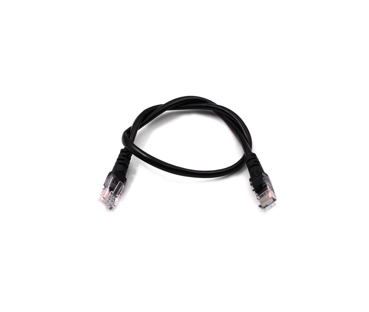 Patch Cord - CAT5e - UTP - 0.5M - Black