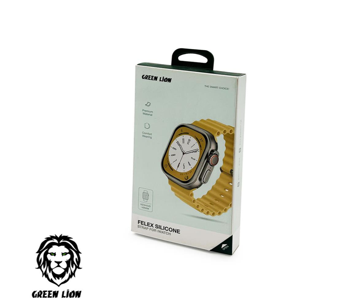 Watch Strap - Flex - Green Lion