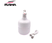 LED Light Bulb - White - USB Reachargeable - 30W
