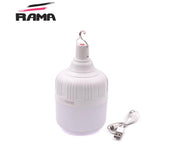 LED Light Bulb - White - USB Reachargeable - 80W