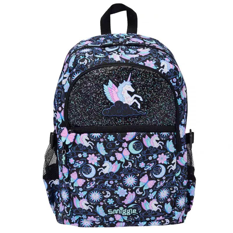Smiggle Backpack Unicorn Butterfly | (G1-G3) | 42cm
