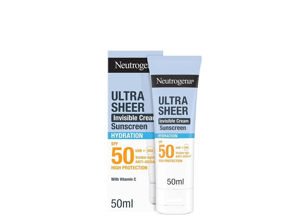 Neutrogena Ultra Sheer Invisible Sunscreen SPF50 50 ml