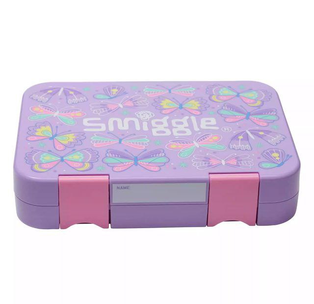 Smiggle Lunch Box - Butterfly | 21x15x4.5