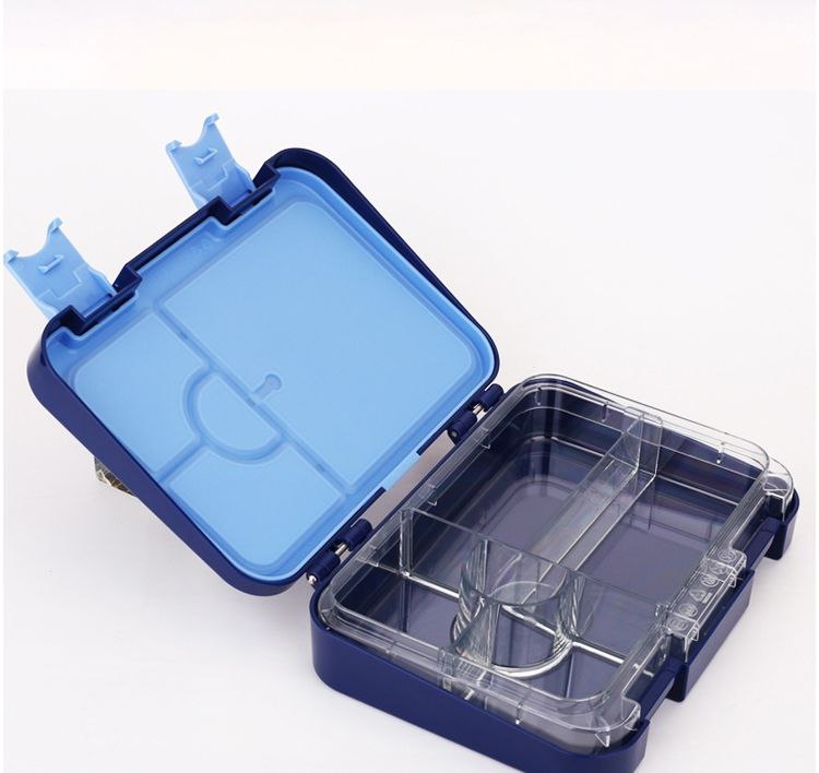 Smiggle Lunch Box - Blue | Space | Astronaut | 21x15x4.5