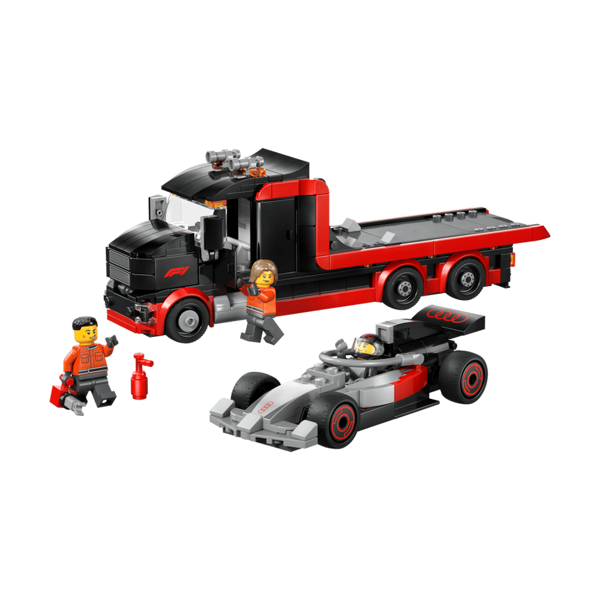 LEGO F1 Display Truck with Audi F1 Race Car (60493) by LEGO