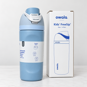 Owala Stainless Steel FreeSip Leak-Proof Water Bottle Dusty Blue 480ml