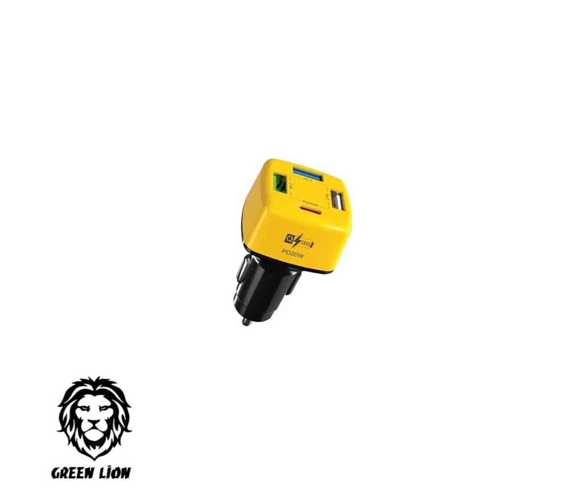 Mobile Car Charger - 32W - Green Lion Gcc-06