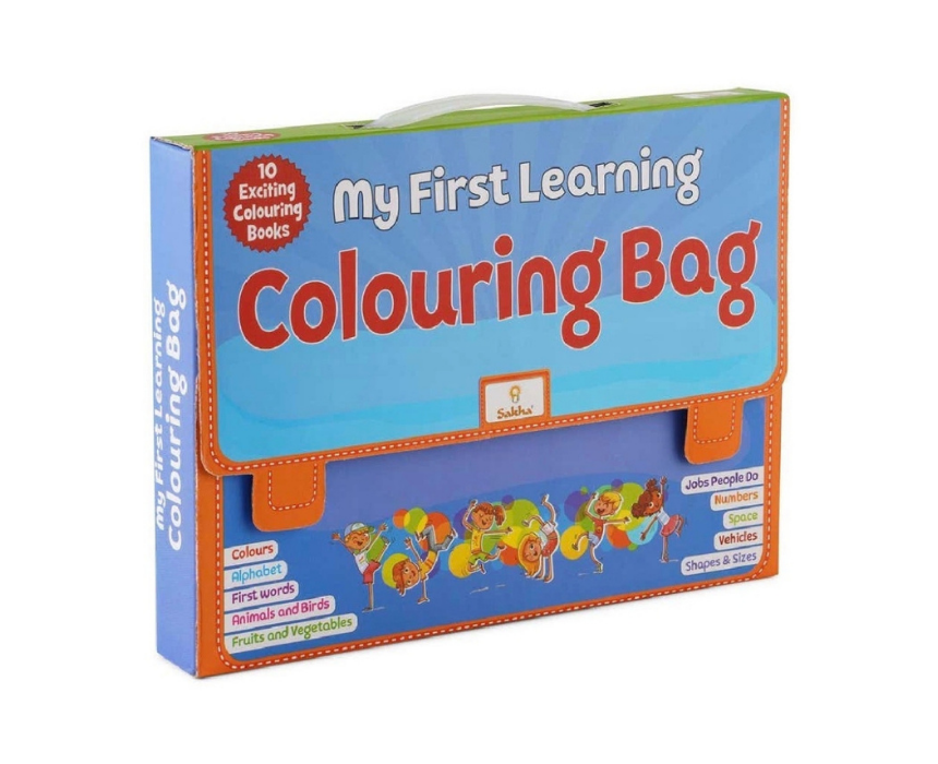 My First Learning Bag Coloring Book