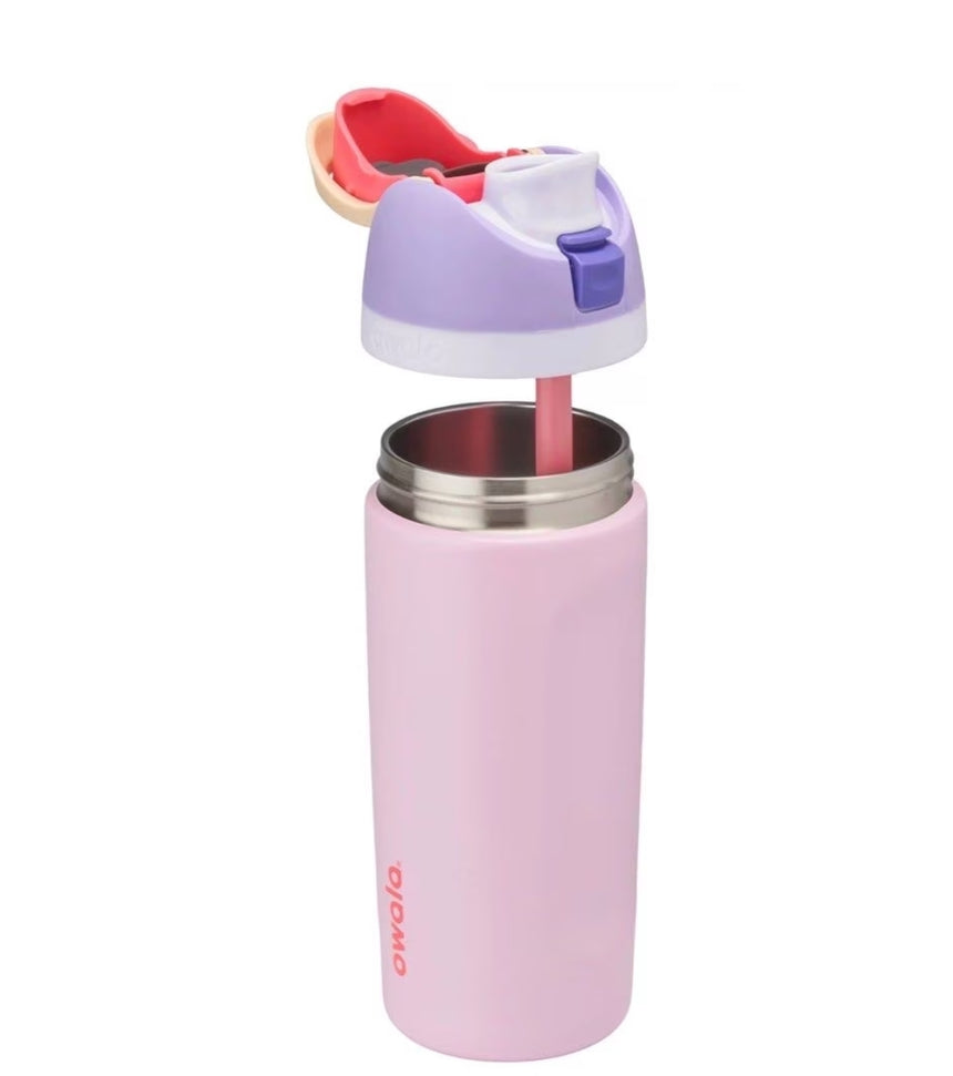 Owala Stainless Steel FreeSip Leak-Proof Pastel Pink 480ml