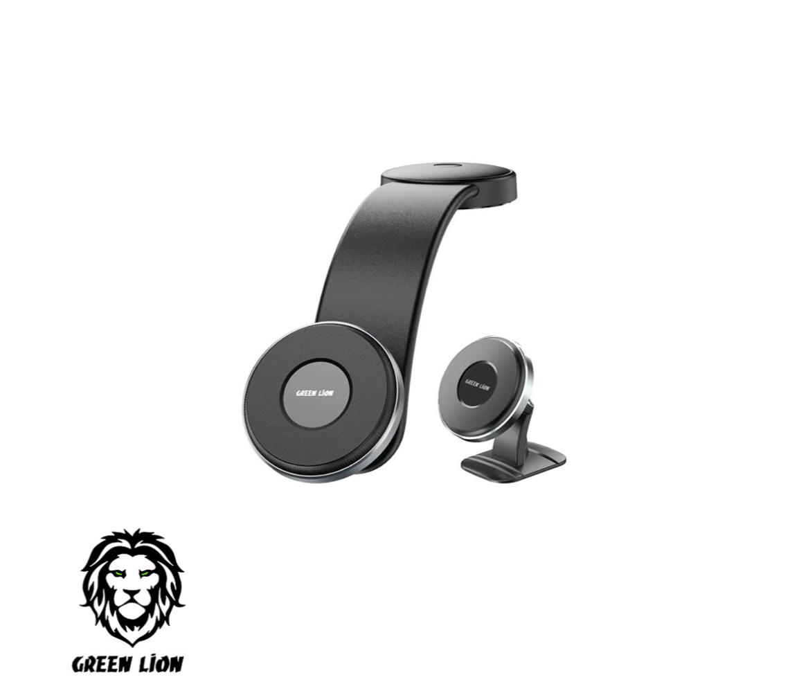 Green Lion Car Mobile Holder Wireless Charger 15W Magflex