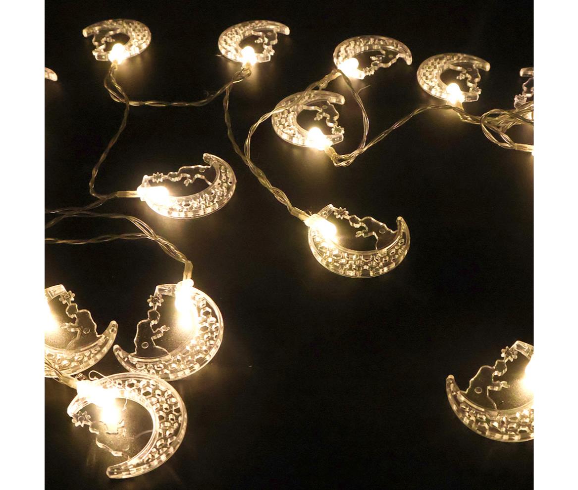 LED Fairy Light DC - Ramadan Star - Warm White - PLASTIC - 3M