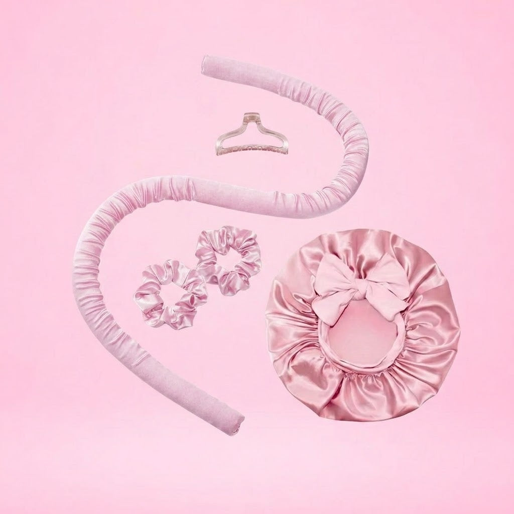Confidella Heatless Curl and Beauty Sleep Set 5-Piece