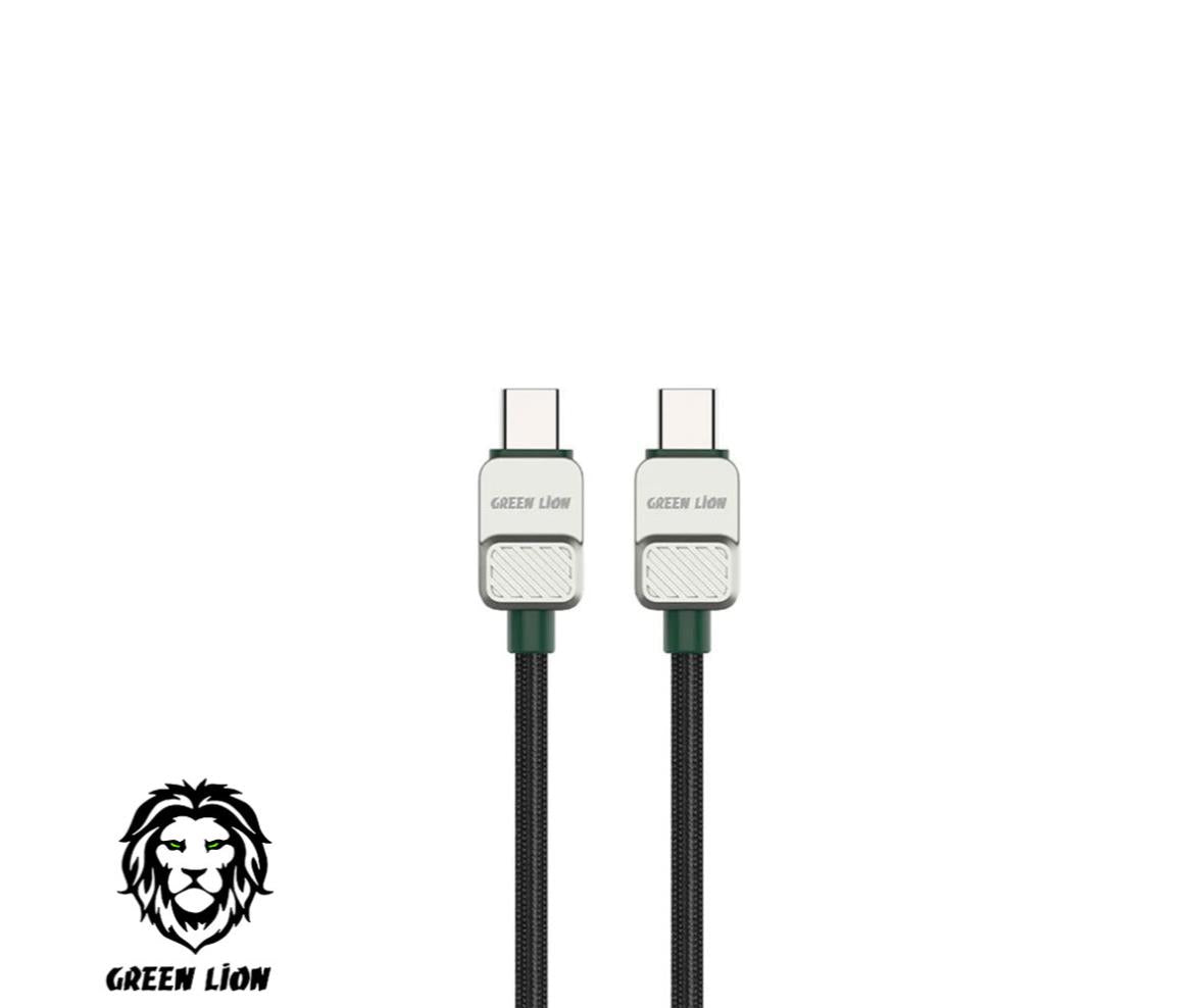Mobile Cable Data & Charging USB-C 60W Green Lion