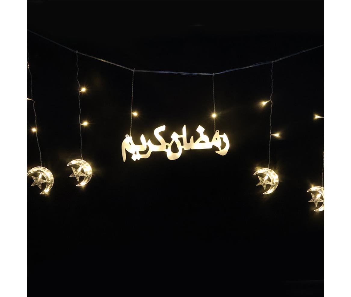 LED Fairy Light Ramadan Karim Star Warm White 3.5M