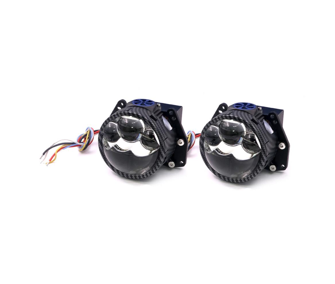 Car Exterior Lighting - Lens Headlight - 85W - 2 Pcs/set