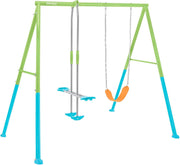 Two Feature Swing Set - Swing & Glider Outdoor Playground Two Feature Swing Set - Swing & Glider Two Feature Swing Set - Swing & Glider Intex