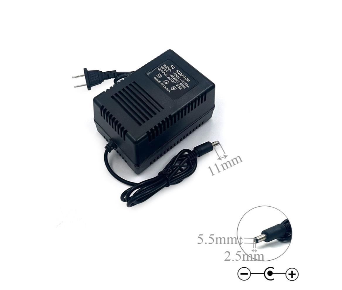 Power Adapter Linear AC 12V 2A 5.5x2.5mm