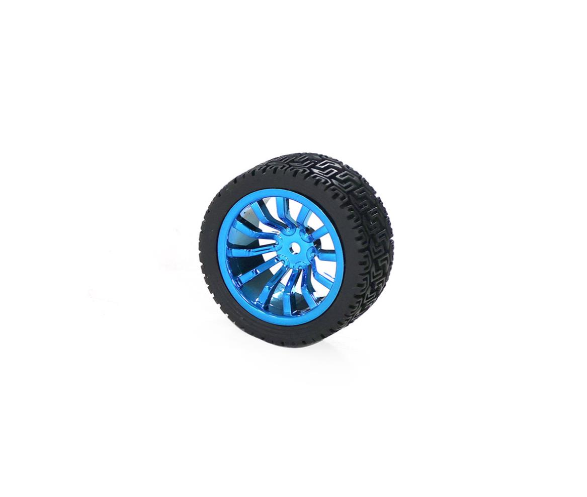 Wheels - 65mm - Blue Rim - Screw