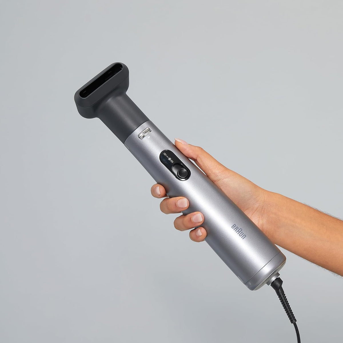 Advanced Care Volumizer & Smoothing, 1000W,  Ionic Grey Airbrushes Advanced Care Volumizer & Smoothing, 1000W,  Ionic Grey Advanced Care Volumizer & Smoothing, 1000W,  Ionic Grey Braun