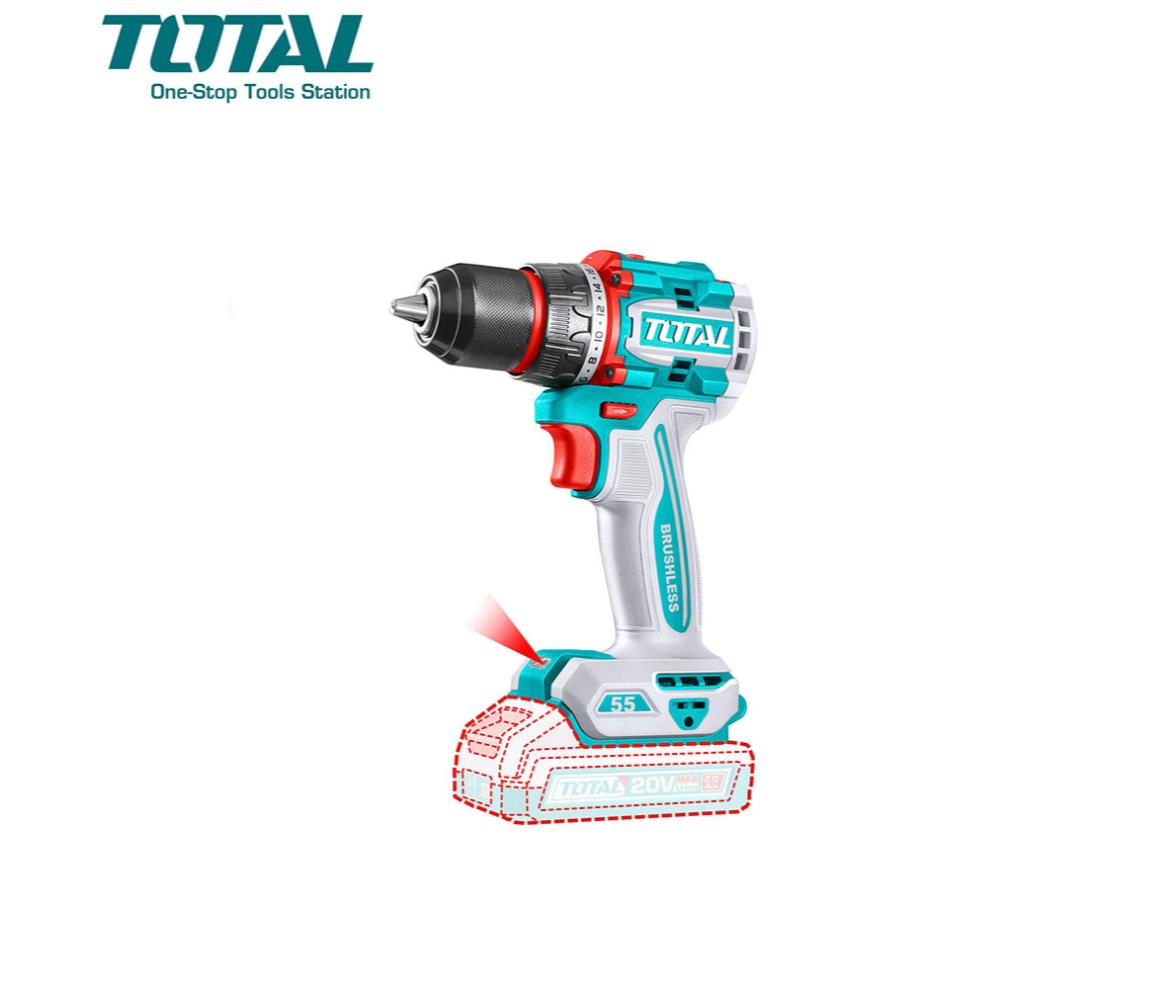 Total Cordless Compact Drill 20V