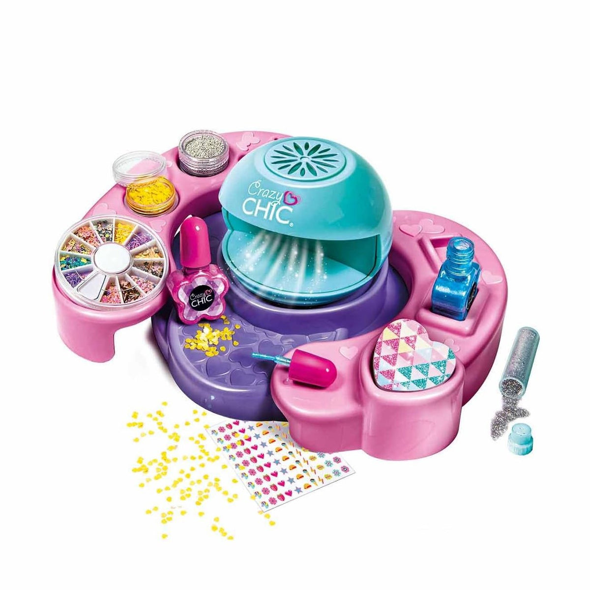 Clementoni Crazy Chic Cool Nail Art Set by Clementoni