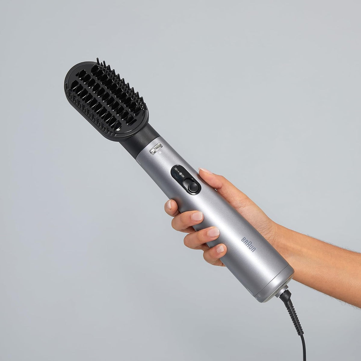 Advanced Care Volumizer & Smoothing, 1000W,  Ionic Grey Airbrushes Advanced Care Volumizer & Smoothing, 1000W,  Ionic Grey Advanced Care Volumizer & Smoothing, 1000W,  Ionic Grey Braun