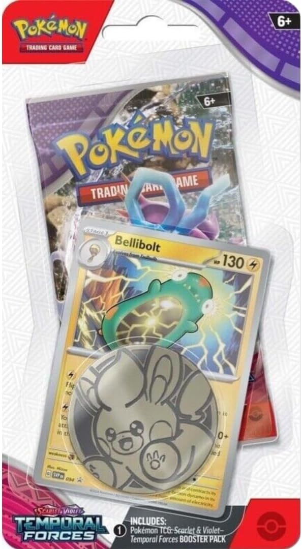 Pokemon TCG Scarlet & Violet Temporal Forces Blister Pack by The Pokémon Company