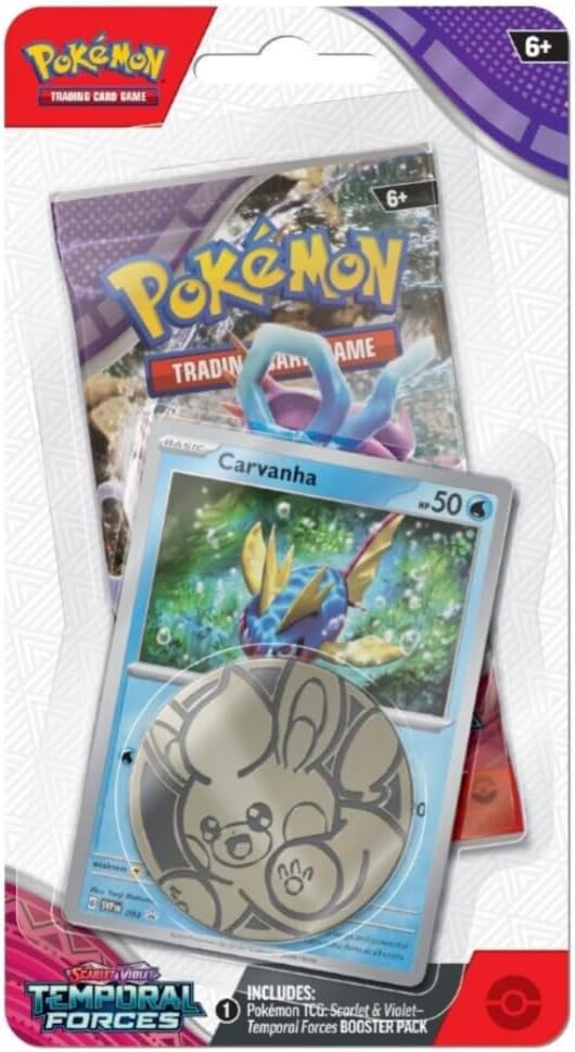 Pokemon TCG Scarlet & Violet Temporal Forces Blister Pack by The Pokémon Company