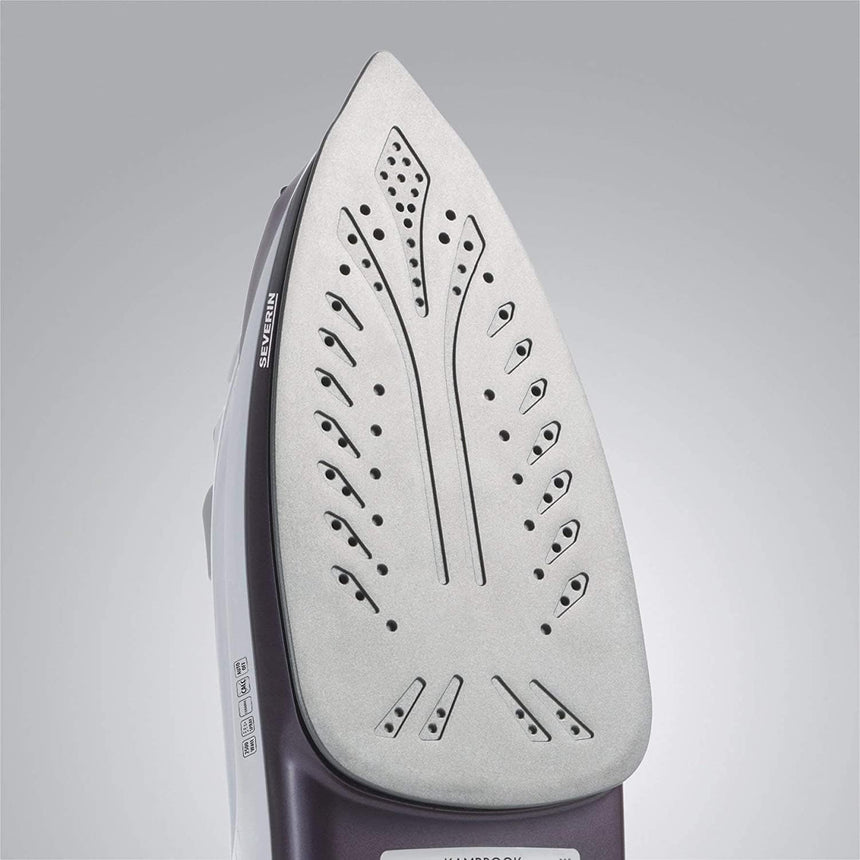Steam Iron with Ceramic Soleplate, 2500 W Outlet Steam Iron with Ceramic Soleplate, 2500 W Steam Iron with Ceramic Soleplate, 2500 W SEVERIN