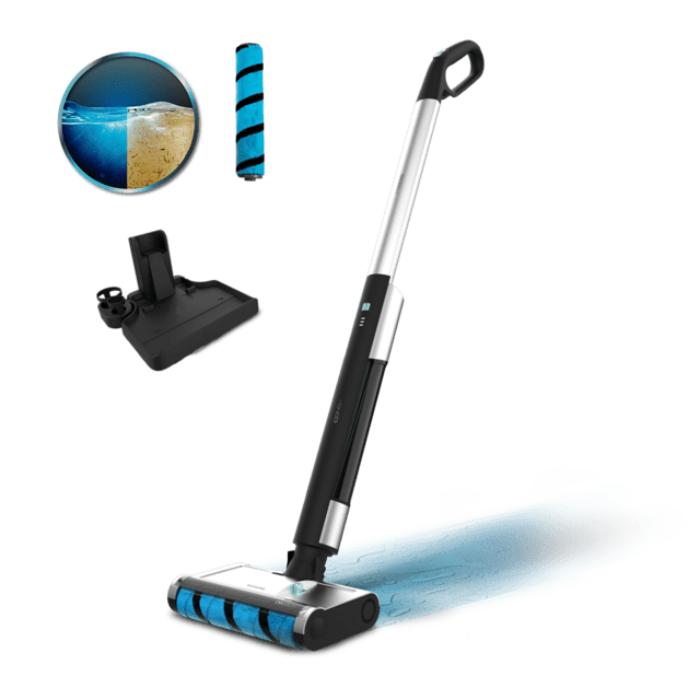 FreeGo Wash Electric Broom with Water Spray