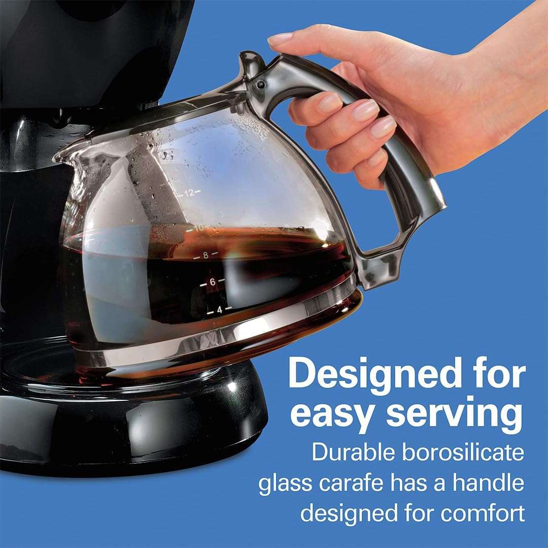 Black Coffee Maker 12 Cup Coffee machine Black Coffee Maker 12 Cup Black Coffee Maker 12 Cup Hamilton Beach