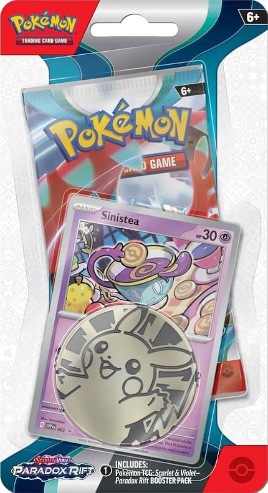 Pokemon Scarlet & Violet Paradox Rift Checklane Blister Pack by The Pokémon Company