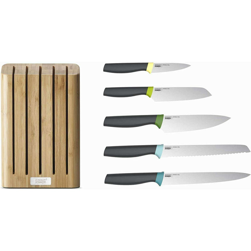 Elevate Set with Bamboo Block  Elevate Set with Bamboo Block Elevate Set with Bamboo Block Joseph Joseph