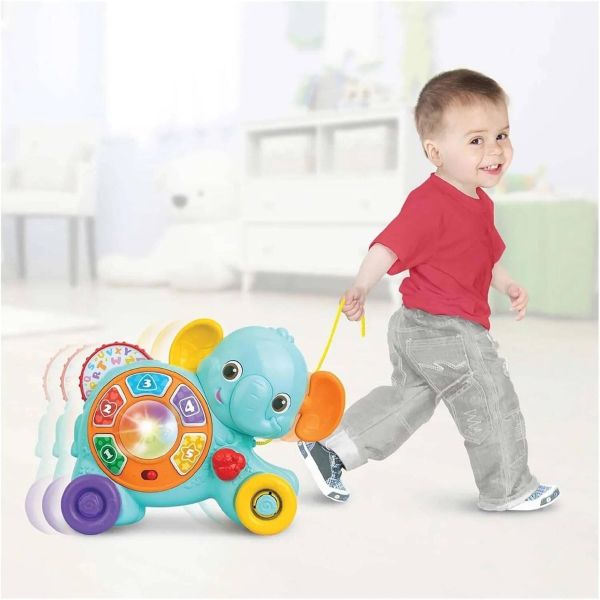 My Pull Along Pal Elephant Toddler's Toys My Pull Along Pal Elephant My Pull Along Pal Elephant WinFun