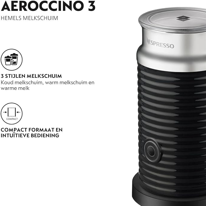 Nespresso Aeroccino 3 Milk Frother