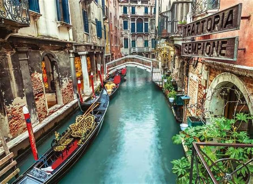 Canal Puzzle, 1000 Pcs HQC adults puzzle Canal Puzzle, 1000 Pcs HQC Canal Puzzle, 1000 Pcs HQC CLEMENTONI
