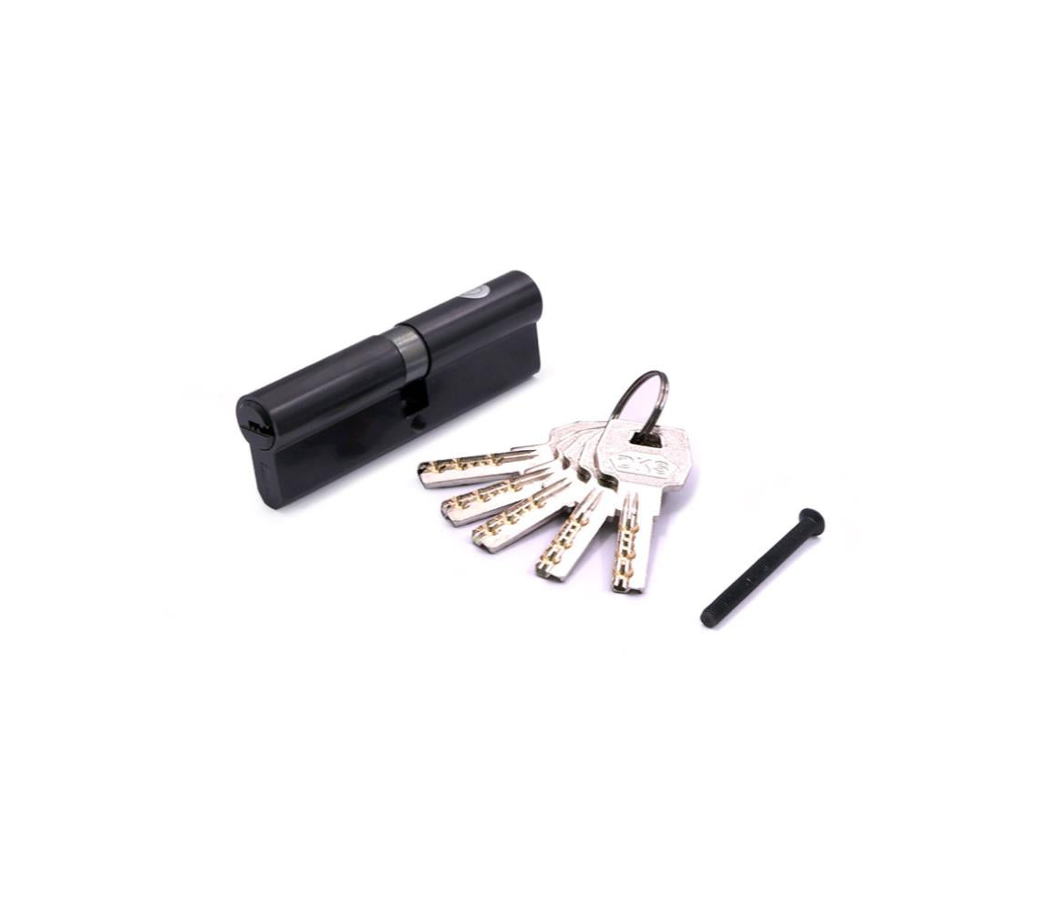Door Lock Cylinder 100mm Black