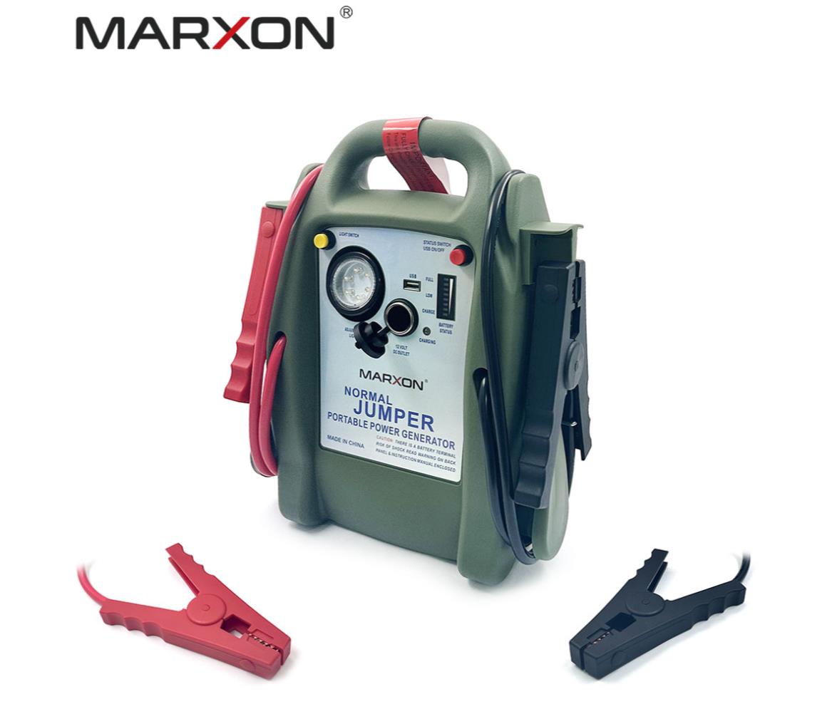 Portable Jump Starter - With Battery - Marxon