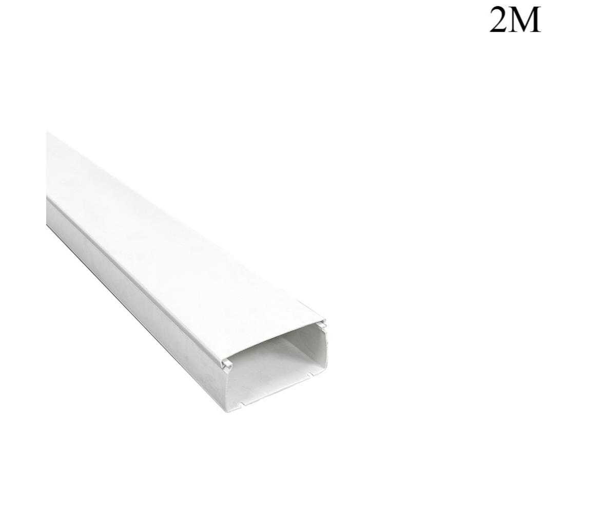 Closed Cable Trunk 120x60mm 2m White