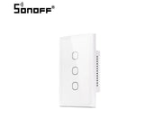 IoT Smart - WiFi Touch Switch - 3-Gang - EU - White - T6-3C-120M - Sonoff