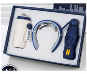 Gift Set Coffee Cup Umbrella Neck Massager