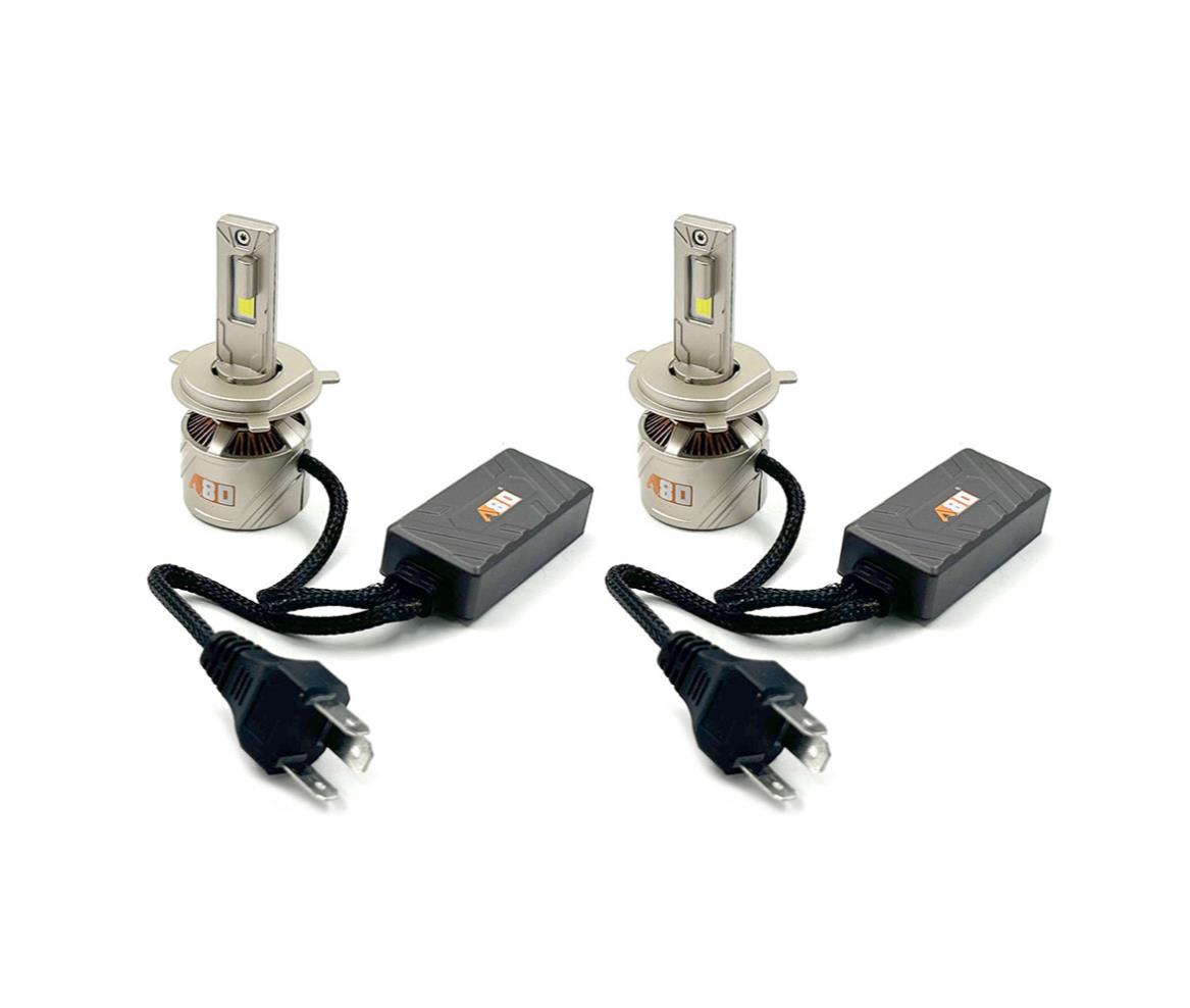 Car Exterior Lighting - Headlight - H4 - 240W - White
