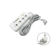 Power Strip 4 Outlet EU 5M USB Type-C