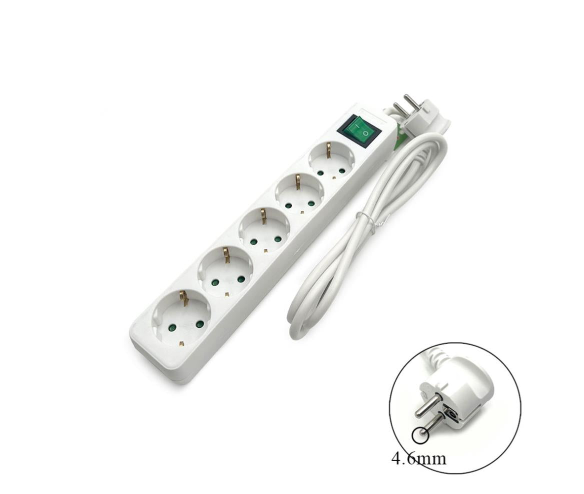 Power Strip 5 Outlet EU 1M