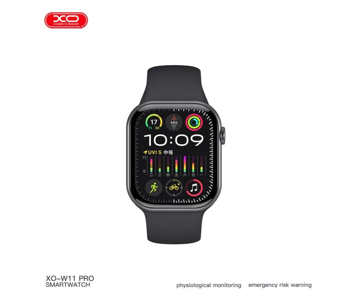 AMOLED Screen 11th Generation Wireless Charging Smart Sports Communication Watch