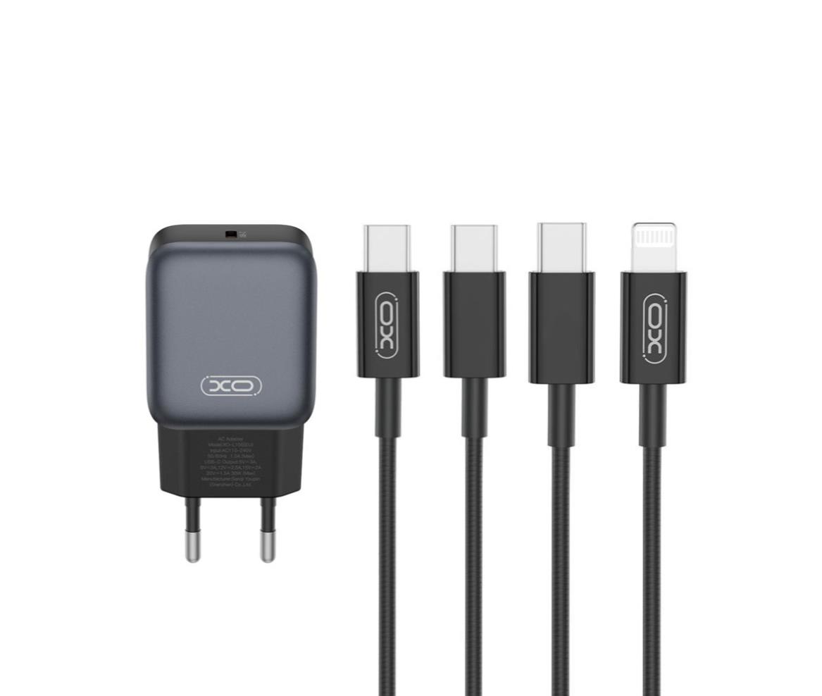 (EU) PD30W 1USB-C Fast Charger Charger iP Set (NB-Q189A)