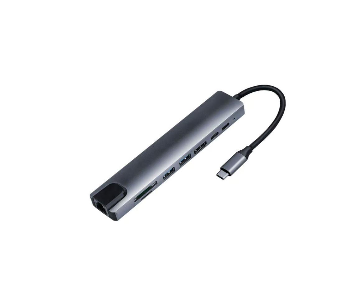 8-in-1 Type-C to HDMI Docking Station