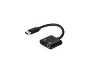 USB-C to 3.5mm Audio Adapter with Fast Charging & Mic Support