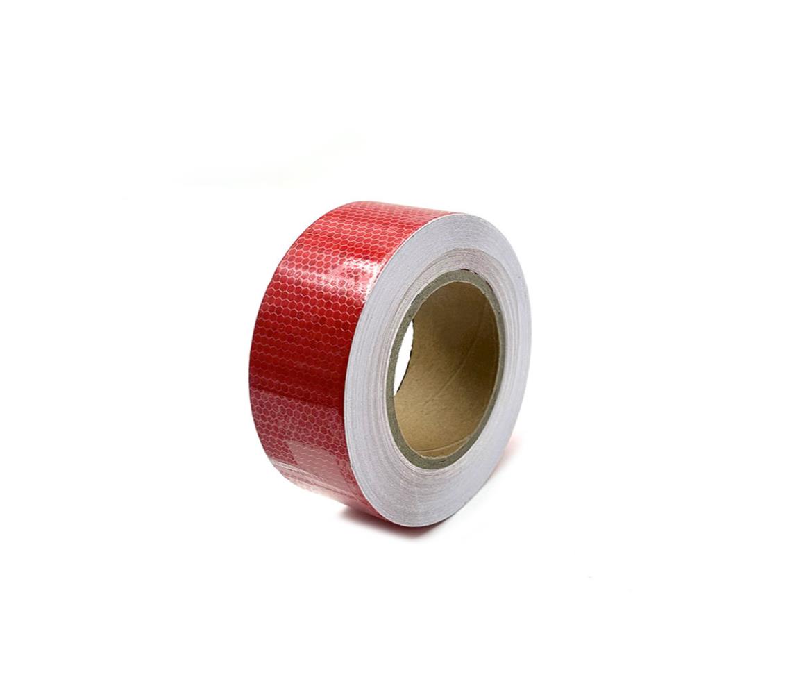 Waterproof Reflective Tape 50mmx25M Red