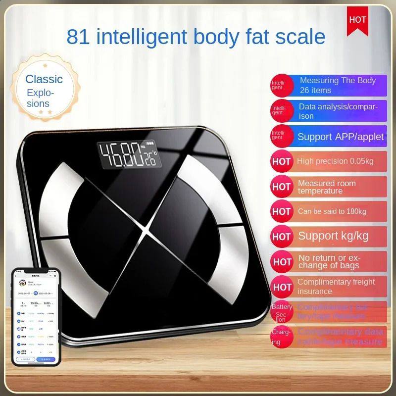 Smart Digital Body Weight Scale Bluetooth